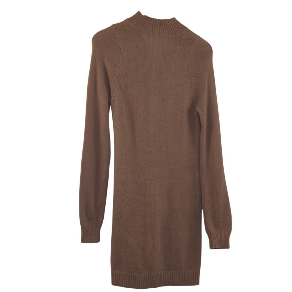 Lovers and Friends Anthea Sweater Dress Camel Medium‎ Cozy Warm Fall Cabincore - Picture 13 of 16